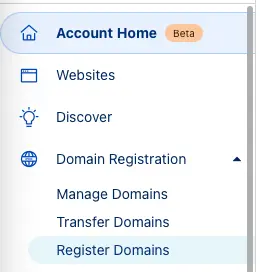 Cloudflare dashboard sidebar